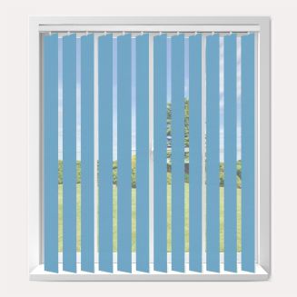 Vogue Atlantex Spc Blue Vertical Blind  