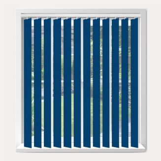 Vogue Atlantex Spc Dark Blue Vertical Blind  