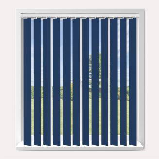 Vogue Atlantex Spc Navy Vertical Blind  
