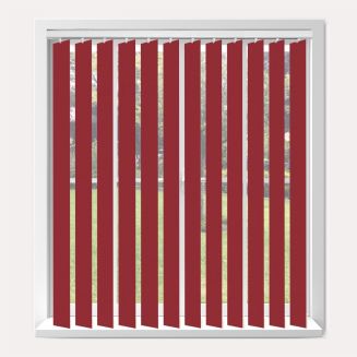 Vogue Banlight Duo Fr Cerise Vertical Blind  