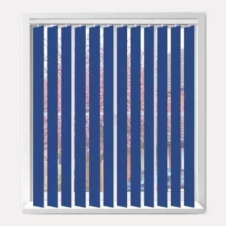 Vogue Banlight Duo Fr Glacia Blue Vertical Blind  