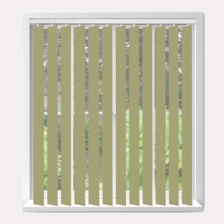 Vogue Banlight Duo Fr Green Vertical Blind  