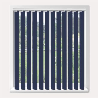 Vogue Banlight Duo Fr Navy Vertical Blind  