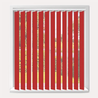 Vogue Banlight Duo Fr Scarlet Vertical Blind  