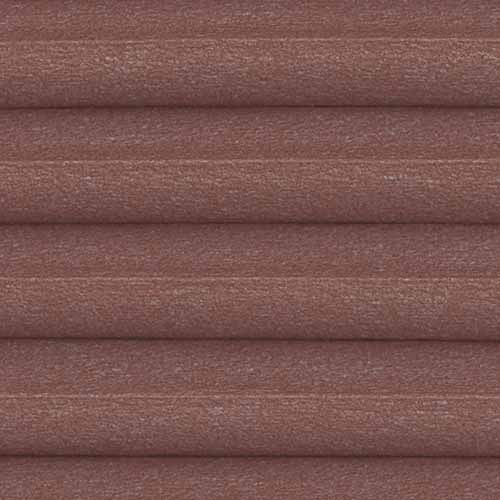 Intu Astral Blackout Red Rust Pleated Blind