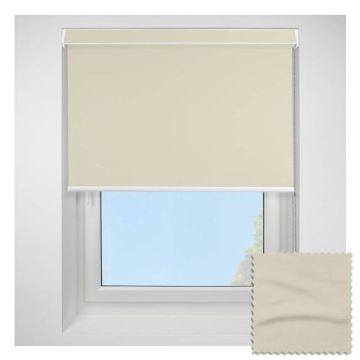 Open Cassette 70mm Banlight Duo Fr Blackout Calico Roller Blind
