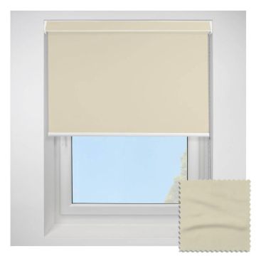 Open Cassette 70mm Banlight Duo Fr Blackout Vanilla Roller Blind