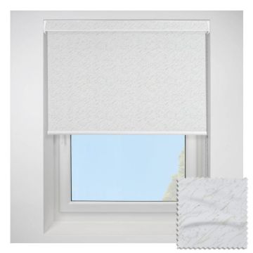 Open Cassette 70mm Stella Fr Blackout Ivory Roller Blind