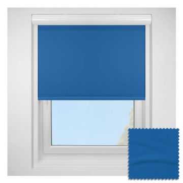 Banlight Duo Fr Blackout Blue Blockout Roller Blind