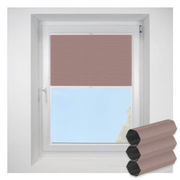 Lexington Blackout Orchid FITtoFRAME Honeycomb Pleated Blind