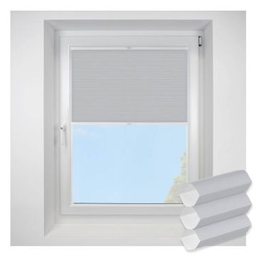 Lexington Dove Grey FITtoFRAME Honeycomb Pleated Blind