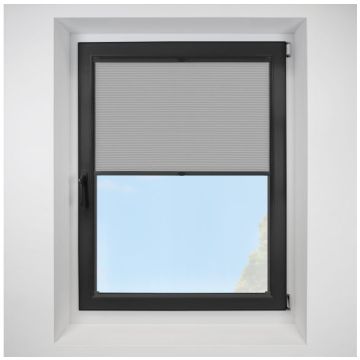 Tribeca Grey Dawn FITtoFRAME Honeycomb Pleated Blind