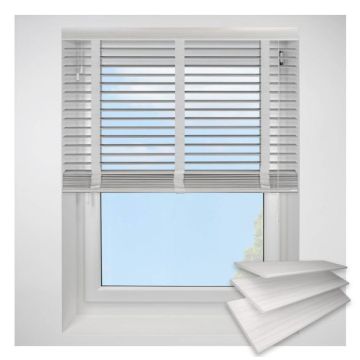 Fauxwood Blind Arctic Oak