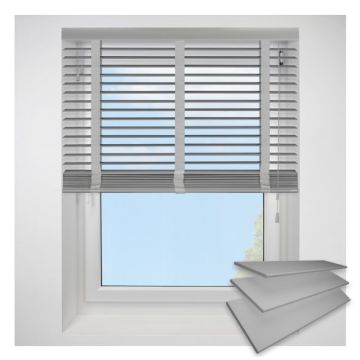 Mission Fauxwood Blind with Tapes