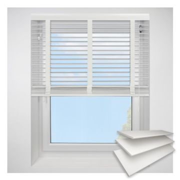 True Fauxwood Blind with Tapes