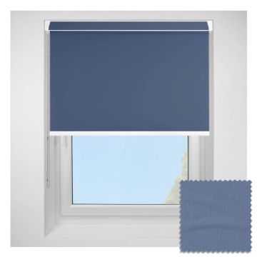 Polaris Blackout Navy Grip Fit Roller Blind