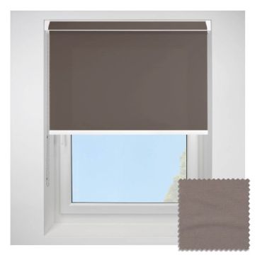 Polaris Cocoa Grip Fit Roller Blind