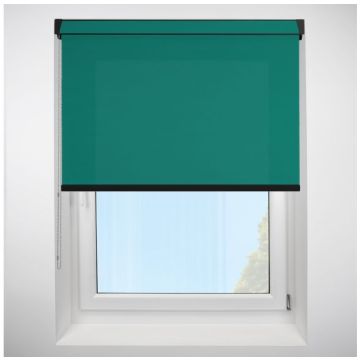 Polaris Emeral Grip Fit Roller Blind with Black Cassette