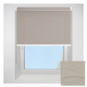 Polaris Taupe Grip Fit Roller Blind