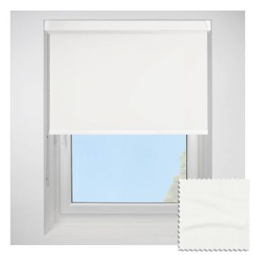 Polaris White Grip Fit Roller Blind