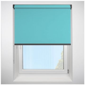Polaris Blackout Aqua Grip Fit Roller Blind with Anthracite Cassette