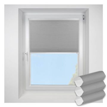 Intu Celeste Silver Pleated Blind