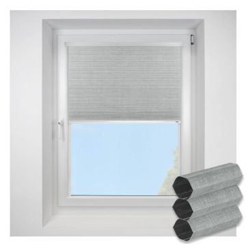 Intu Hive Deluxe Blackout Dove Pleated Blind