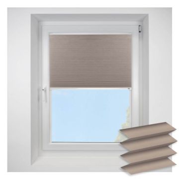 Intu Micro Infusion Asc Taupe Pleated Blind