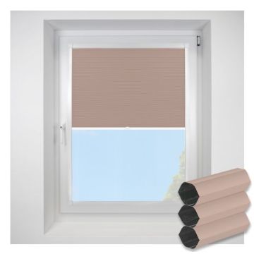 Astral Blackout Blush Perfect Fit Pleated Blinds