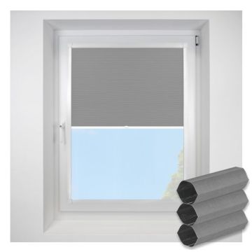 Astral Blackout Fossil Perfect Fit Pleated Blinds