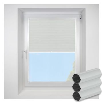 Blackout Fr white Perfect Fit RollerPleated Blind