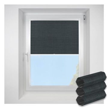 Hive Deluxe Blackout Onyx Perfect Fit Pleated Blinds