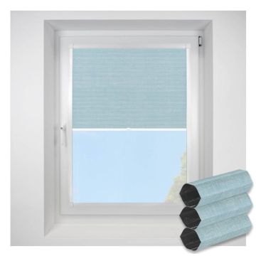 Hive Deluxe Blackout Sky Perfect Fit Pleated Blinds