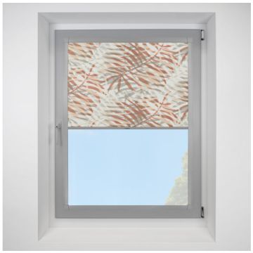 Hive Dolce Spice Perfect Fit Pleated Blinds with Light Grey Frame