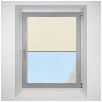 Hive Gratia Pearl Perfect Fit Pleated Blinds with Silver Frame