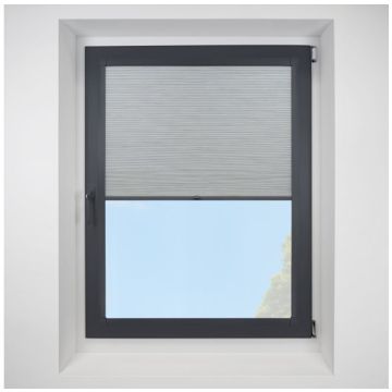 Silkweave Blackout ash Perfect Fit RollerPleated Blind