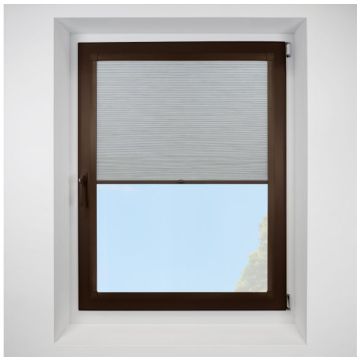 Silkweave Blackout ash Perfect Fit RollerPleated Blind