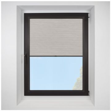 Silkweave elephant Perfect Fit RollerPleated Blind