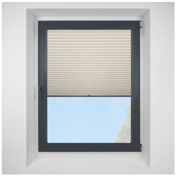Argan Asc Eco Vapour Perfect Fit Pleated Blinds with Anthracite Frame