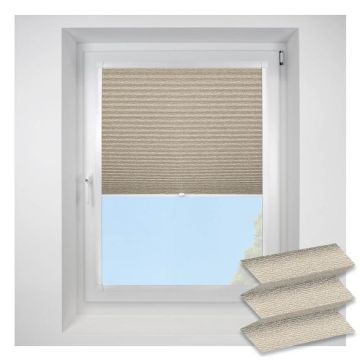 Cactus Asc Eco Light Oak Perfect Fit Pleated Blinds