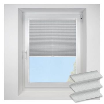 Calia Asc Fr beige Perfect Fit RollerPleated Blind