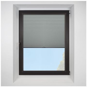 Infusion Asc Pewter Perfect Fit RollerPleated Blind