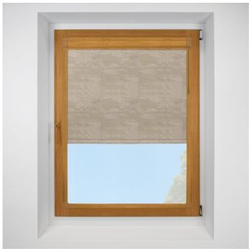Argent gold Perfect Fit RollerPleated Blind