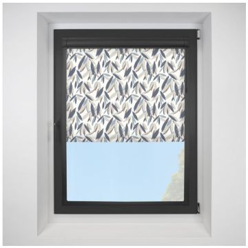 Bamboo pacific Perfect Fit RollerPleated Blind