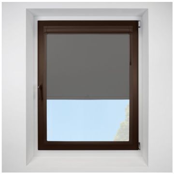 Banlight Duo Fr-bo Concrete Perfect Fit RollerPleated Blind