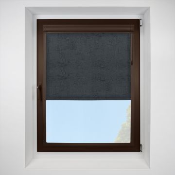 Boston Fr black Perfect Fit RollerPleated Blind