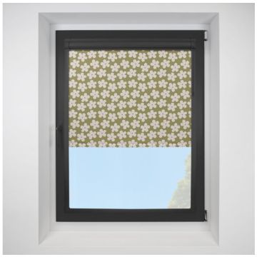 brighton stripe Perfect Fit RollerPleated Blind