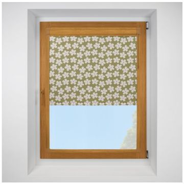 brighton stripe Perfect Fit RollerPleated Blind