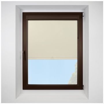 Exlite canvas Perfect Fit RollerPleated Blind