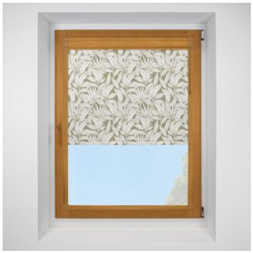 brighton stripe Perfect Fit RollerPleated Blind